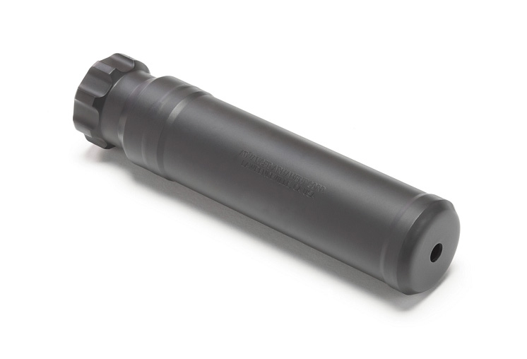 The SR5 by Advanced Armament Corp. is an incredibly quiet suppressor for the 5.56 NATO round.
