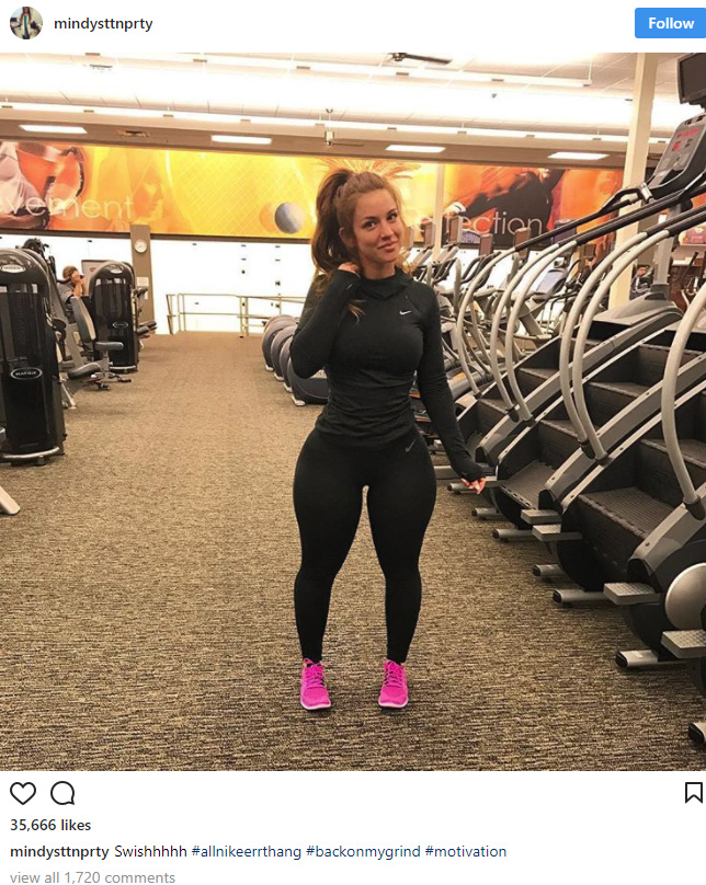 Mindy's Instagram profile, mindysttnprty, went viral last year.